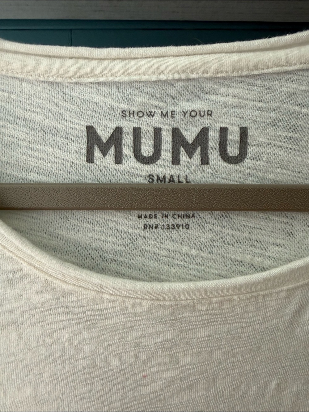 Show Me Your Mumu American Flag Graphic Tee - Size Small - Picture 5 of 9